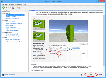 nvidia power management mode optimal power or adaptive