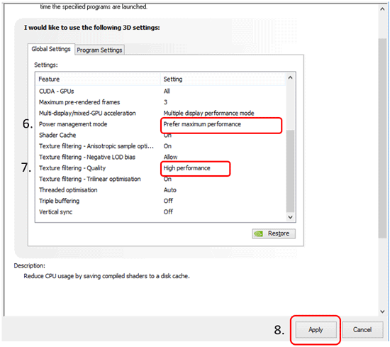 power management mode nvidia fps