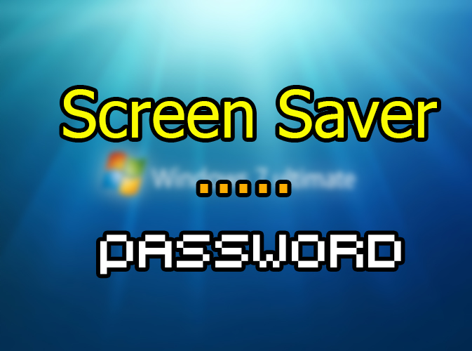 วิธีตั้งค่าใส่รหัสผ่านให้ Screen Saver