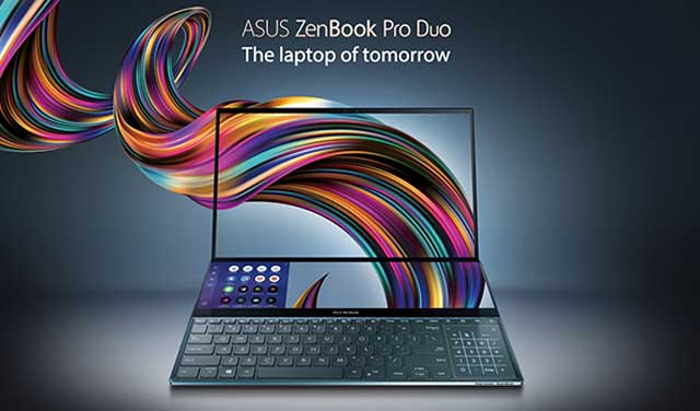 Asus เปิดตัว ZenBook Pro Duo โน้ตบุ๊กสองจอตัวท็อป จอสัมผัสแบบใหม่