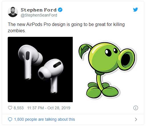 AirPods Pro คล้าย โคมไฟ Pixar