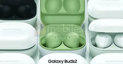 หลุด!! ภาพเรนเดอร์ทางการของหูฟังไร้สาย Samsung Galaxy Buds 2 โชว์ดีไซน์และสีสันสดใสแบบ Two Tone