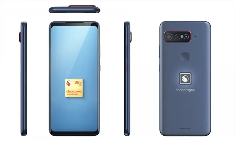 Qualcomm เปิดตัวสมาร์ทโฟนใหม่ Smartphone for Snapdragon Insiders มาพร้อมชิป Snapdragon 888 และหน้าจอ AMOLED , 144Hz ขนาด 6.78 นิ้ว