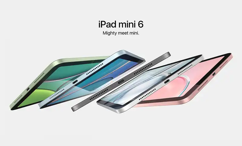 หลุด!! ภาพเรนเดอร์ล่าสุดของ iPad Mini 6 โชว์ดีไซน์สีสันสดใส พร้อมเผยสเปก