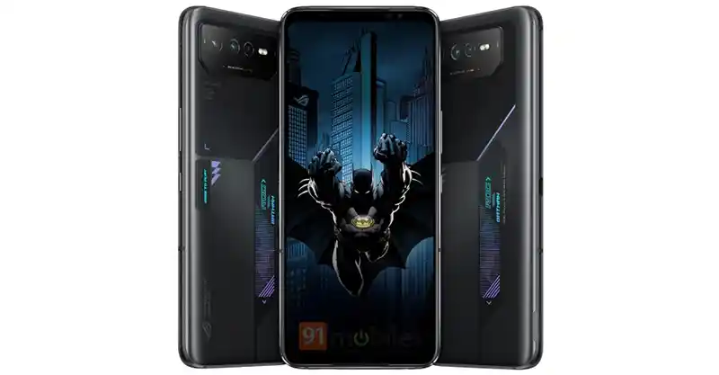 หลุด!! ภาพเรนเดอร์ของสมาร์ทโฟนรุ่นพิเศษ Asus ROG Phone 6 Batman Edition ลุ้นเปิดตัวในเร็วๆนี้