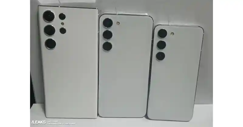 หลุด!! ภาพเครื่องจำลองของสมาร์ทโฟน Samsung Galaxy S23 Series โชว์ความแตกต่างของทั้ง 3 รุ่น