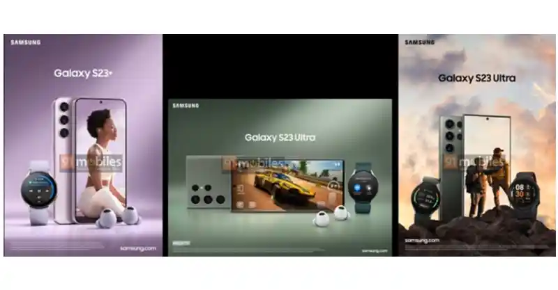 หลุด!! ภาพโปสเตอร์ทางการของสมาร์ทโฟน Samsung Galaxy S23 Series โชว์ดีไซน์ก่อนเปิดตัวเร็วๆนี้