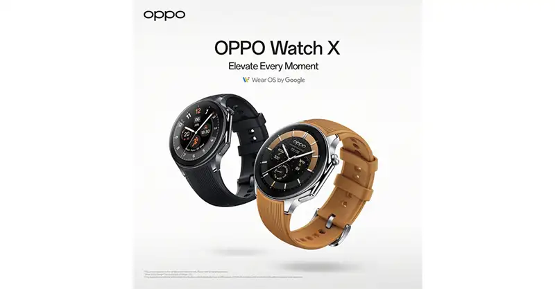 เตรียมเปิดตัวสมาร์ทวอทช์ OPPO Watch X อย่างเป็นทางการในวันที่ 29 กุมภาพันธ์ 2024 นี้