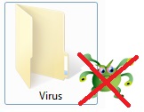 ลบและแก้ไวรัสซ่อนไฟล์ซ่อนโฟลเดอร์