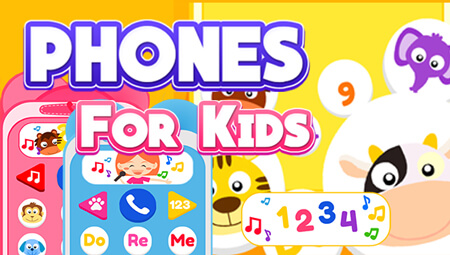 Phone for Kids แอพพลิเคชั่นโทรศัพท์สำหรับเด็ก โทรศัพท์เสียงสัตว์ มือถือเสียงดนตรีสำหรับเด็ก