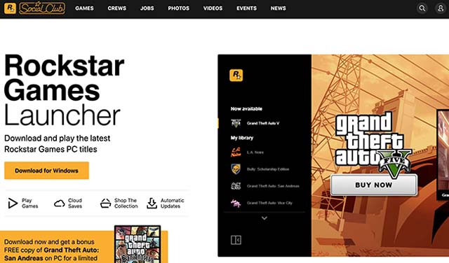 Rockstar ประกาศแถมฟรี GTA : San Andreas และเปิดตัว Games Launcher อย่างเป็นทางการ