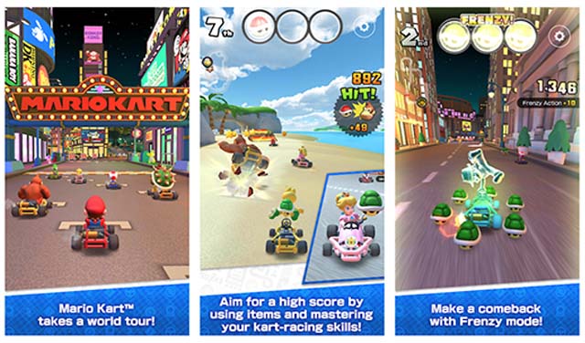 Mario Kart Tour มาแรง !! ปู่นินเทนโด ปล่อยตัวเกม ‎ให้โหลดเล่นฟรีบน Android และ iOS