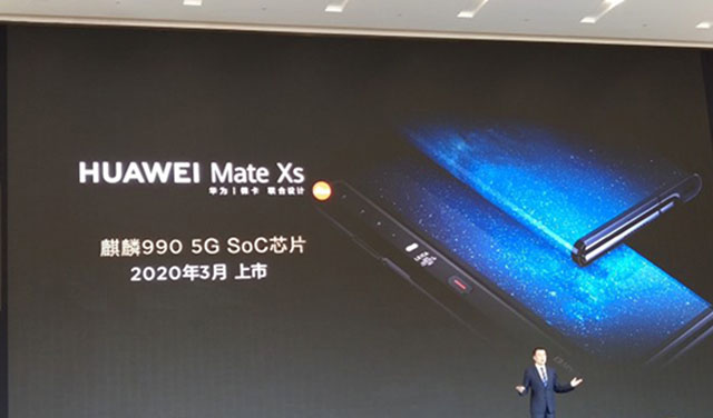 Huawei Mate Xs มาพร้อมกับ Kirin 990 5G สมาร์ทโฟนพับได้ เตรียมเปิดตัวในจีนเดือนมีนาคม 2020