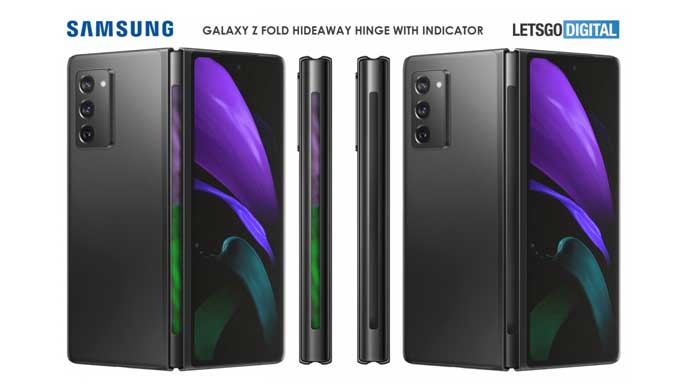 เผย!! สิทธิบัตรใหม่ของ Samsung Galaxy Z Fold รุ่นต่อไป ในอนาคตอาจมาพร้อมแถบไฟ RGB ที่ตัวบานพับ