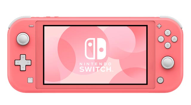 Nintendo เปิดตัว Switch Lite Coral สีชมพูสุดหวาน ในเดือนเมษายนนี้