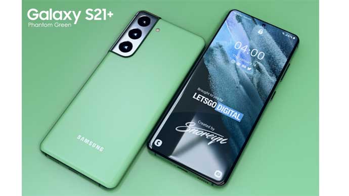 เว็บไซต์ Samsung Australia เผลอหลุด!! สีใหม่ของ Samsung Galaxy S21+ สีเขียว Phantom Green