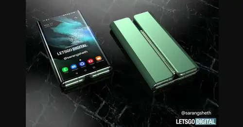 เผย!! สิทธิบัตรของสมาร์ทโฟนแท็บเล็ต Samsung Galaxy Z Fold Tab รองรับปากกา S Pen พร้อมเผยภาพเรนเดอร์