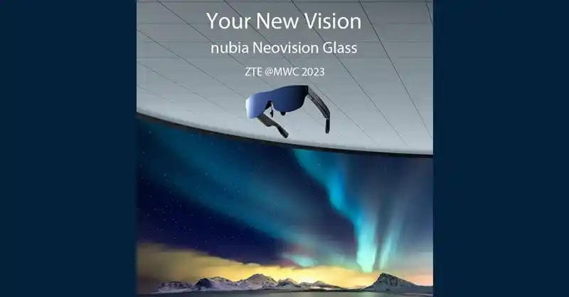 ZTE จะเปิดตัวแว่นตาอัจฉริยะ Nubia Neovision Glass รุ่นแรกของ Nubia ที่งาน MWC 2023 ในวันที่ 27 กุมภาพันธ์ 2023 นี้
