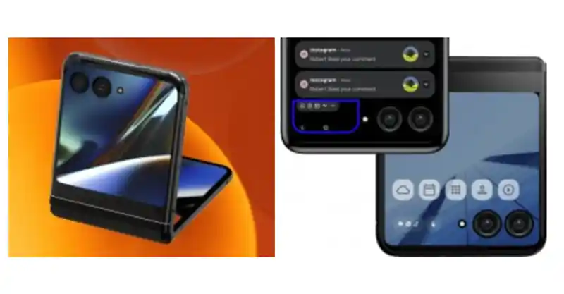เผย!! ภาพเรนเดอร์ของสมาร์ทโฟนหน้าจอพับได้ Motorola Razr 2023 มาพร้อมหน้าจอแสดงผลด้านนอกที่มีขนาดใหญ่ขึ้น