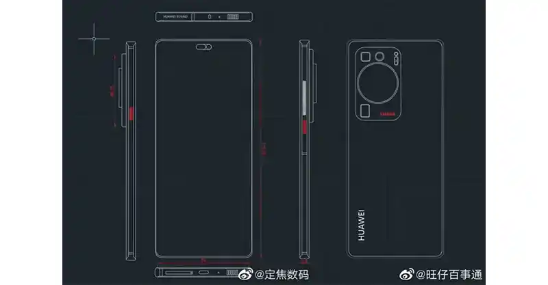 เผย!! ภาพร่างของสมาร์ทโฟน Huawei P60 Pro รุ่นใหม่ โชว์ดีไซน์ที่มาพร้อม Dynamic Island ที่มีบน iPhone 14 Pro และเตรียมเปิดตัวในวันที่ 23 มีนาคม 2023 นี้พร้อม Huawei Mate X3