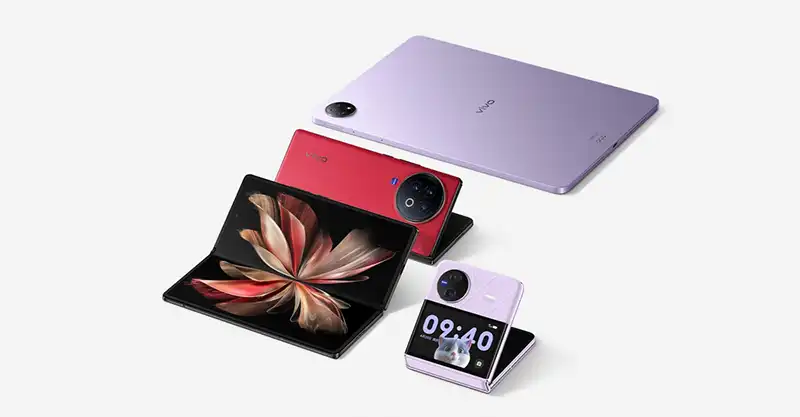 ยืนยัน!! สมาร์ทโฟนหน้าจอพับได้ Vivo X Fold 2 , Vivo X Flip และแท็บเล็ต Vivo Pad 2 จะเปิดตัวอย่างเป็นทางการในวันที่ 20 เมษายน 2023 นี้
