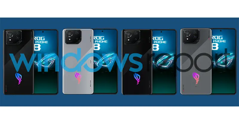 หลุด!! ภาพเรนเดอร์และสเปกของสมาร์ทโฟนเกมมิ่ง Asus ROG Phone 8 และ Asus ROG Phone 8 Pro