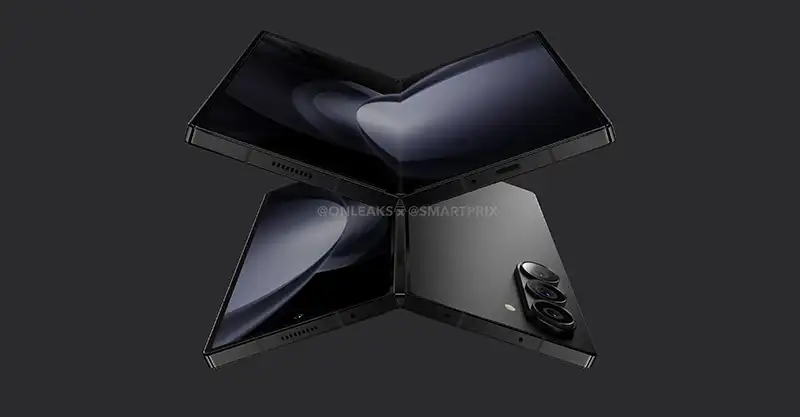 เผย!! ภาพเรนเดอร์ของสมาร์ทโฟนหน้าจอพับได้ Samsung Galaxy Z Fold 6 โชว์ดีไซน์ของตัวเครื่องทั้งด้านหน้าและด้านหลัง